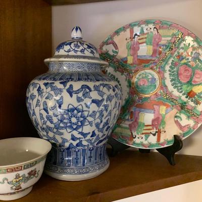 Huge Asian Porcelain Lot