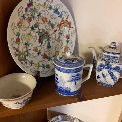 Huge Asian Porcelain Lot