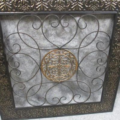 Large Metal Wall Decor Approx 40