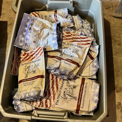 Bin Food 4 Patriots - 3 Mo. Survival Food Kit