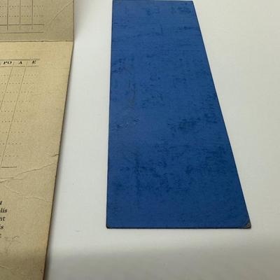 1919 Navy vs Army Baseball Scorecard & Ticket