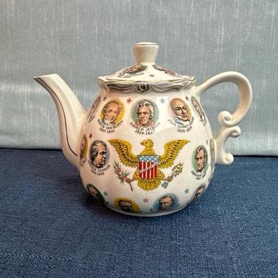 Lot 17  Chadwick-Miller  1966 Presidents Teapot