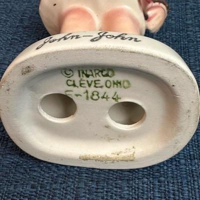 Lot 24 John John saluting  figurine