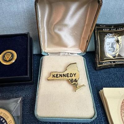 Lot 26 Collection of Presidential Collectibles