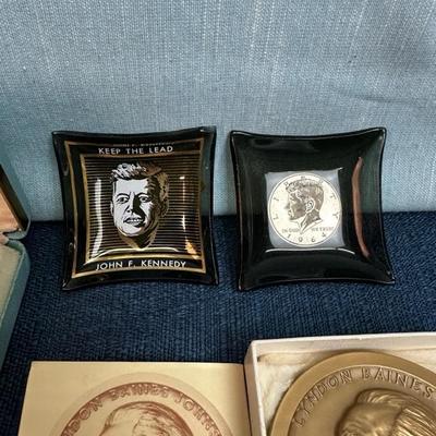 Lot 26 Collection of Presidential Collectibles