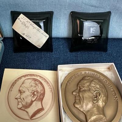 Lot 26 Collection of Presidential Collectibles