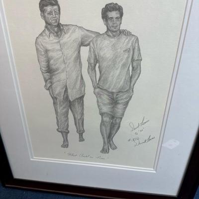 Lot 33 Pencil signed print by David Lewis