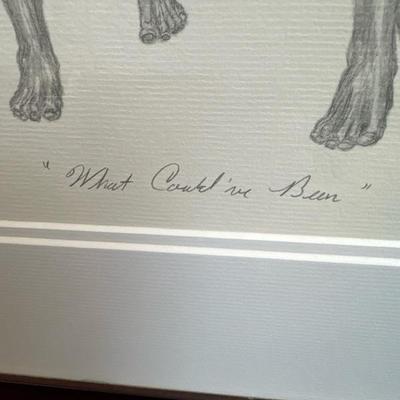 Lot 33 Pencil signed print by David Lewis