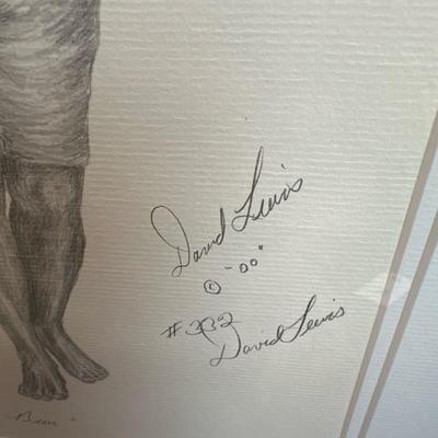 Lot 33 Pencil signed print by David Lewis