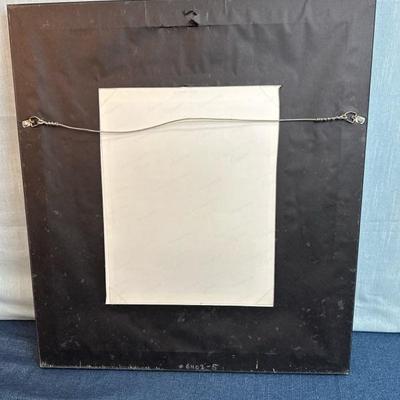 Lot 34 Framed John John Saluting Photo  21 x 24 inches