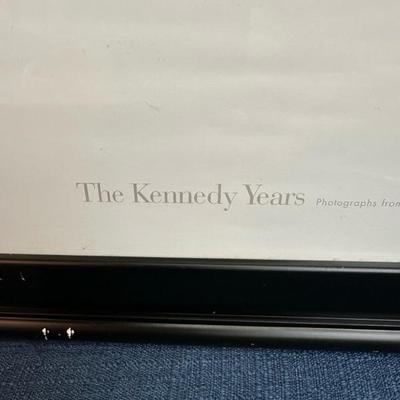 Lot 35  The Kennedy Years Framed Litho by Stanley Tretick