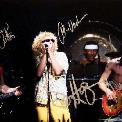 Van Halen signed promo photo 