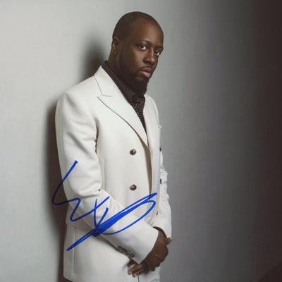 Wyclef Jean signed photo