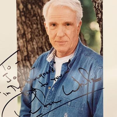 Peter White signed photo