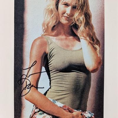 Laura Dern signed photo