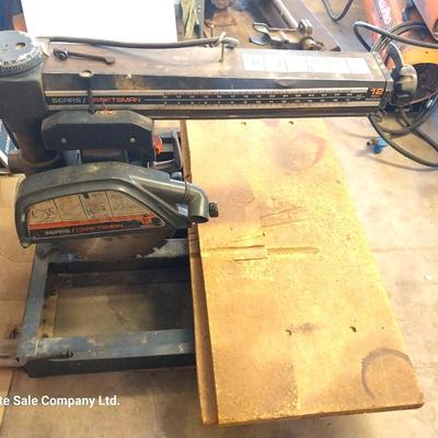 Craftsman 12" radial saw