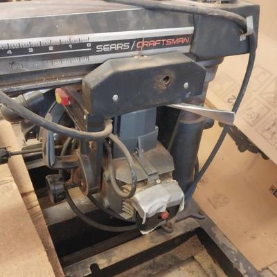 Craftsman 12" radial saw