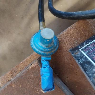 Three All pro propane force air heaters 1 working 2 for parts