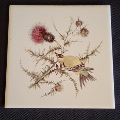 H & R Johnson and More Botanical and Bird Tiles (DR-DW