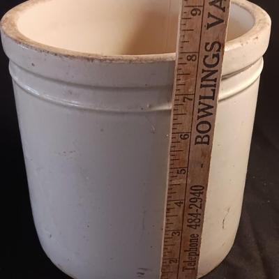 Old stoneware crock