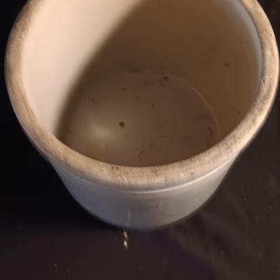 Old stoneware crock