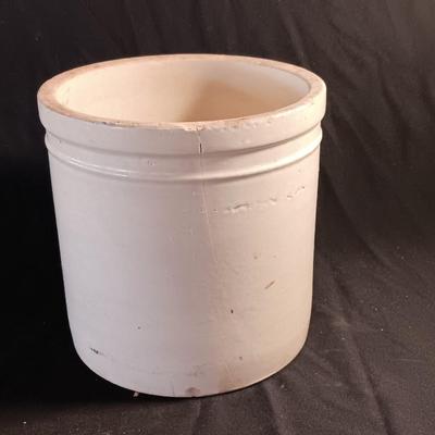 Old stoneware crock