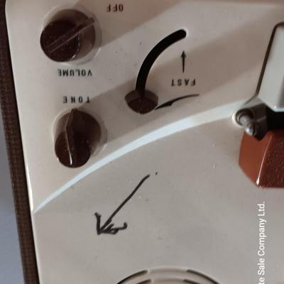 Vintage Concord Reel-to-Reel Tube Amp Tape Recorder