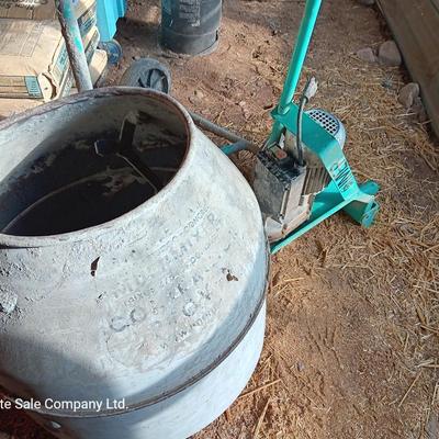 Imper Betoniera Minuteman electric cement mixer