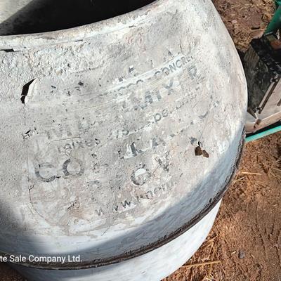 Imper Betoniera Minuteman electric cement mixer