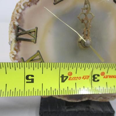 Translucent Rock Battery Operated Clock