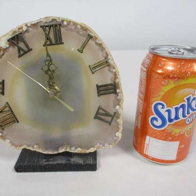 Translucent Rock Battery Operated Clock