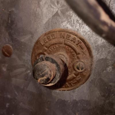 Metal chicken brooder with all the feeders