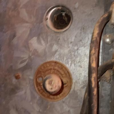 Metal chicken brooder with all the feeders