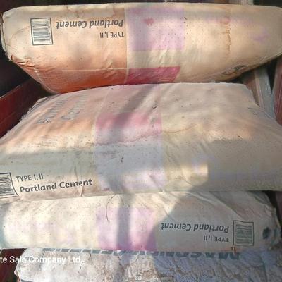 5 bags of Type 1, 11 Portland Cement bags