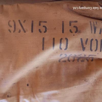 9X15 Electric Concrete Blanket - cement blanket