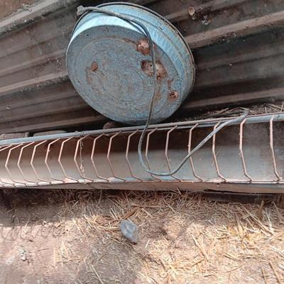 Long chicken feeder and electric water heaterray