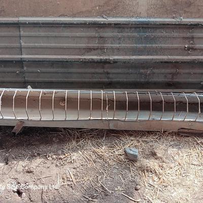 Long chicken feeder and electric water heaterray