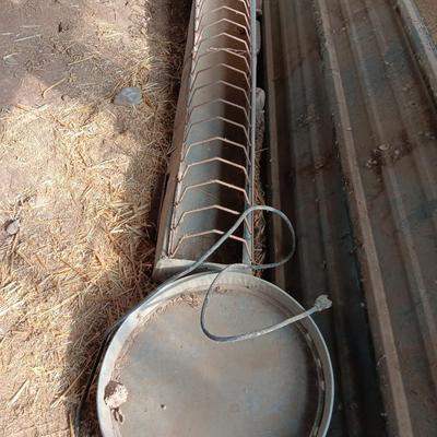 Long chicken feeder and electric water heaterray
