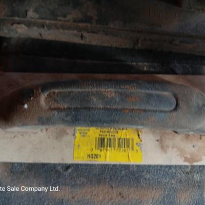 Assortment of tools - cement trowels - oil can - tape measure and more