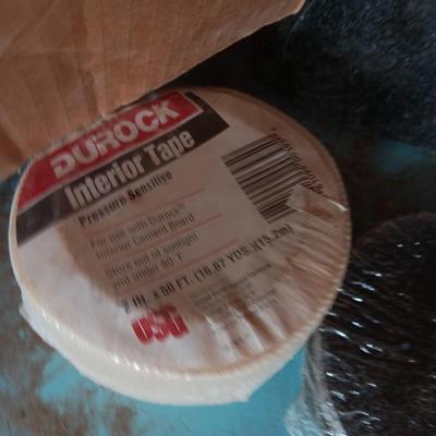 Assortment of sandpaper for sander tools