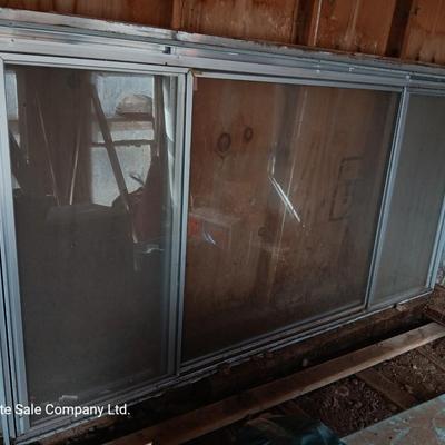 Large aluminum window 50" x 95"
