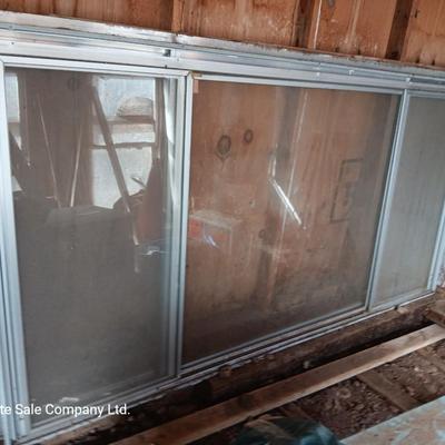 Large aluminum window 50" x 95"