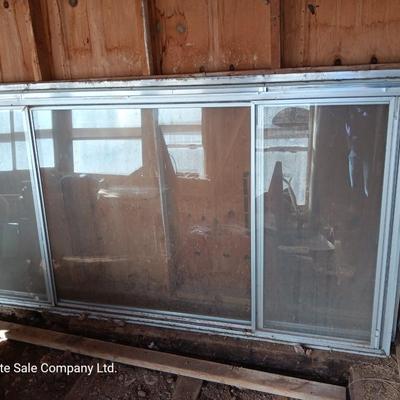 Large aluminum window 50" x 95"