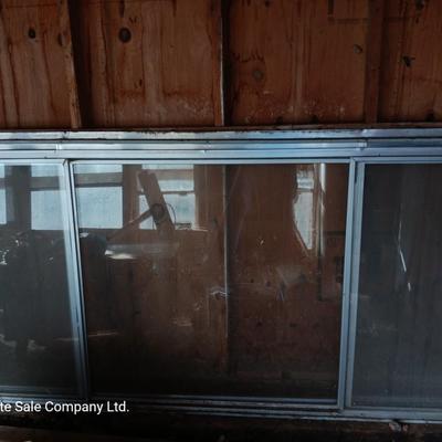 Large aluminum window 50" x 95"