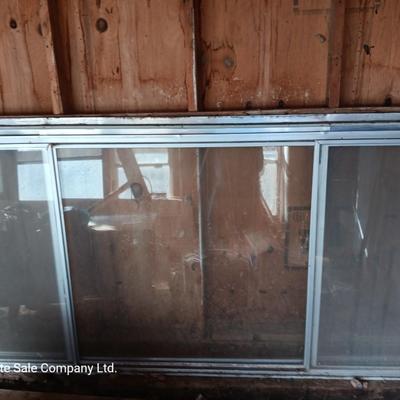 Large aluminum window 50" x 95"