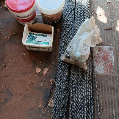 Fencing materials - Fence stays and staples