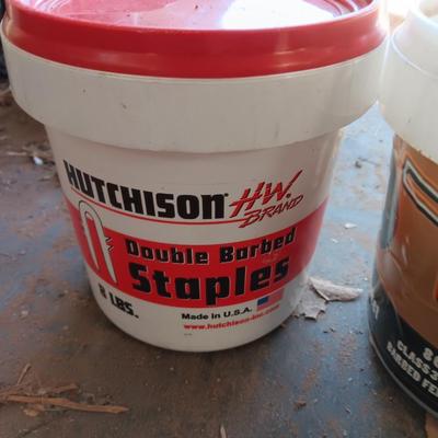 Fencing materials - Fence stays and staples