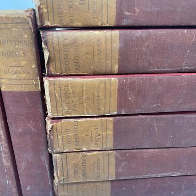 Dicken's Books 20 volumes By the Colonial Press