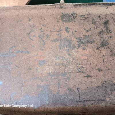 Antique socket set in metal case