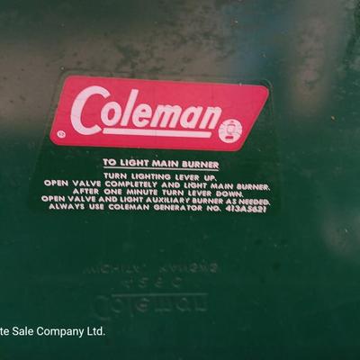 Gas Coleman camp stove